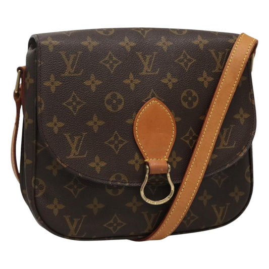 LOUIS VUITTON Monogram Saint Cloud GM Shoulder Bag M51242 LV yk17327