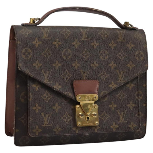 LOUIS VUITTON Monogram Monceau 28 Hand Bag M51185 LV yk17422